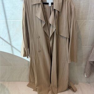 H&M Classic Beige Trench Coat